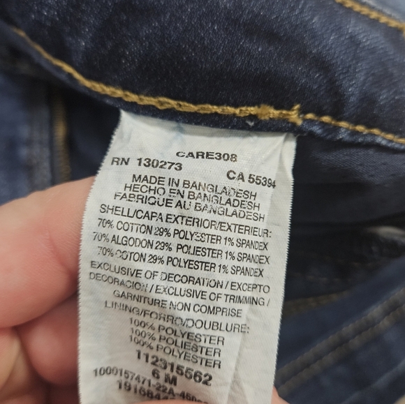 Lee Mini Skirt Denim Blue Jean Mid Rise Skort Women's 6 Western Casual Classic - Picture 6 of 11